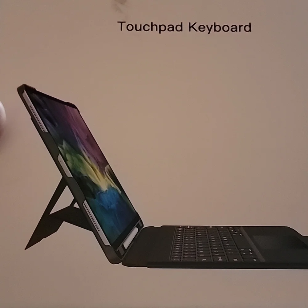 Touchpad keyboard case